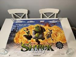 Shrek (2001) (UK Cinema Quad Poster DS) Mike Myers, Eddie Murphy, Cameron Diaz