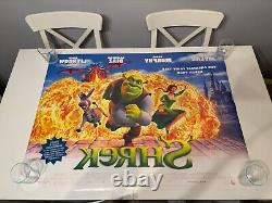 Shrek (2001) (UK Cinema Quad Poster DS) Mike Myers, Eddie Murphy, Cameron Diaz