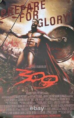 Signed Original 300 film poster