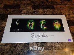 Sigourney Weaver Rare Signed Alien Quad Art Print Movie Poster Ripley COA 50/50