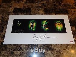 Sigourney Weaver Rare Signed Alien Quad Art Print Movie Poster Ripley COA 50/50