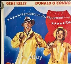 Singin' in the Rain Original Quad Movie Cinema Poster Gene Kelly 2000 BFI RR
