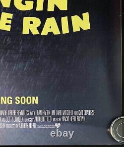 Singing in the Rain ORIGINAL Quad Movie Film Cinema Poster Gene Kelly BFI RR