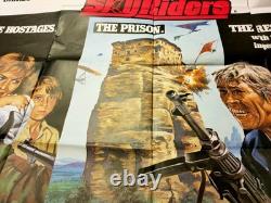 Sky Riders (1976) James Coburn/susannah York Rare Original Uk Quad Poster