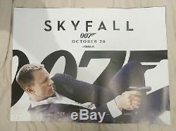 Skyfall 2012 British Advance Quad Film Poster Daniel Craig James Bond 007