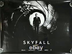 Skyfall Original Quad Movie Cinema Film Poster James Bond Daniel Craig 2012