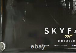 Skyfall Original Quad Movie Cinema Film Poster James Bond Daniel Craig 2012