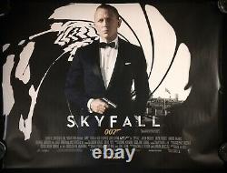 Skyfall Original Quad Movie Poster Daniel Craig James Bond 2012
