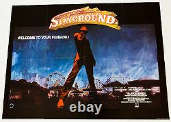 Slayground Original 1983 UK Quad art Billie Whitelaw Kelli Maroney Cinema movie