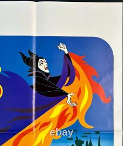 Sleeping Beauty ORIGINAL Quad Movie Film Cinema Poster Walt Disney RR