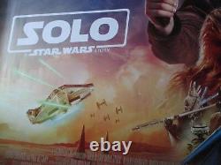 Solo, A Star Wars Story, Original Quad Poster 2018 Star Wars Uk Movie Poster