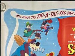 Song of the South ORIGINAL Quad Movie Film Cinema Poster Walt Disney