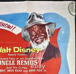 Song of the South ORIGINAL Quad Movie Film Cinema Poster Walt Disney