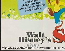 Song of the South ORIGINAL Quad Movie Poster Walt Disney Early RR MINT