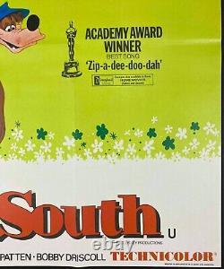 Song of the South ORIGINAL Quad Movie Poster Walt Disney Early RR MINT