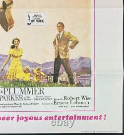 Sound of Music Original Quad Movie Film Cinema Poster Julie Andrews 1970sRR