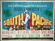 South Pacific Original Quad Movie Poster 1958 Rogers And Hammerstein Classic
