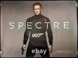 Spectre ORIGINAL Quad Movie Film Cinema Poster James Bond Daniel Craig 2015
