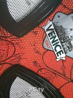 Spiderman far from home Fully Signed Quad Poster