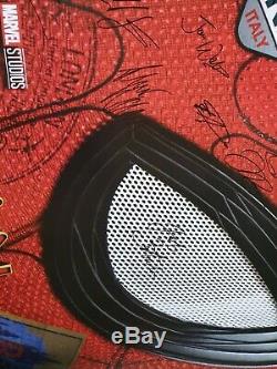 Spiderman far from home Fully Signed Quad Poster