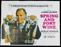 Spring And Port Wine Original Uk Quad Movie Poster 1970