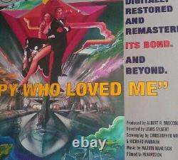 Spy Who Loved Me ORIGINAL James Bond 007 Quad Poster SIGNED Ken Adam Glen Lamont