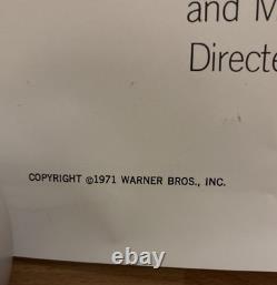 Stanley Kubrick's A Clockwork Orange Film Poster 1971 US 27x41 Rolled