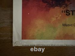 Star Crash 1978 Rare Original Film poster folded UK Quad