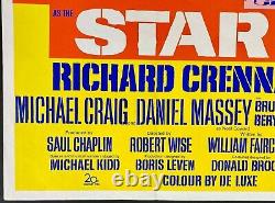 Star! Original Quad Movie Poster Julie Andrews Gertrude Lawrence Chantrell 1968