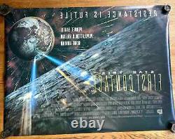 Star Trek First Contact, Version 2, 1997, ORIGINAL RARE UK QUAD POSTER