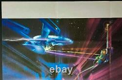 Star Trek III The Search for Spock Original Quad Movie Cinema Poster Bob Peak