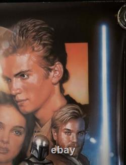 Star Wars Episode II Attack of the Clones Original Quad Movie Cinema Poster