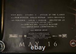 Star Wars Episode II Attack of the Clones Original Quad Movie Cinema Poster