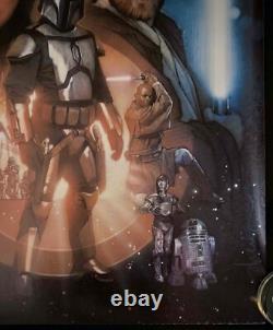 Star Wars Episode II Attack of the Clones Original Quad Movie Cinema Poster