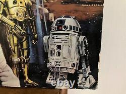Star Wars Episode IV Original Movie Poster Standee UK 1977 Tom Chantrell art