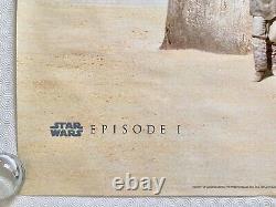 Star Wars Episode I The Phantom Menace Original 1999 Advance Teaser Quad Poster
