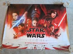 Star Wars Original UK cinema quad posters collection
