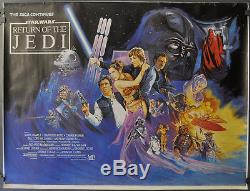 Star Wars Return Of The Jedi 1983 Orig 30x40 Rolled Quad Movie Poster