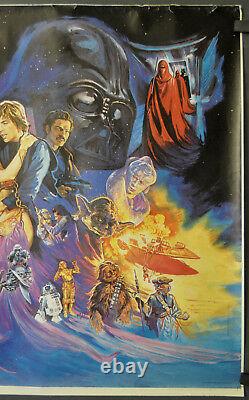 Star Wars Return Of The Jedi 1983 Original 30x40 Rolled Uk Quad Movie Poster