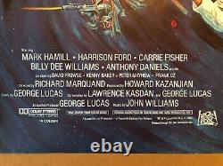 Star Wars Return Of The Jedi Original British 1983 Quad Movie Poster Rare Rolled