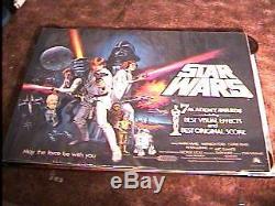 Star Wars Rolled Academy Awards B Quad Movie Poster'77