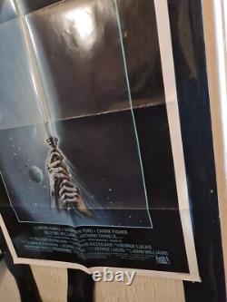 Star Wars Rotj 27x 40 Authentic Original one sheet cinema quad poster