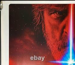 Star Wars The Last Jedi Original Quad Sheet Movie Poster Teaser 2017