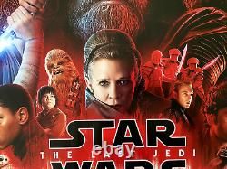 Star Wars The Last Jedi Original UK Quad Poster