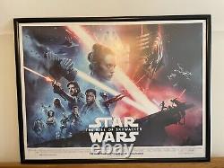 Star Wars The Rise of Skywalker (2019), Original UK Cinema Quad Poster 30x40