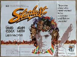 Stardust 1974 Original UK Quad Movie Poster David Essex Putzu Artwork