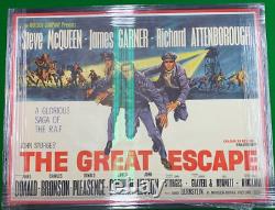 Steve McQueen The Great Escape Original Quad Movie Poster (1963)