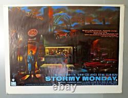 Stormy Monday Melanie Griffith/tommy Lee Jones Original Uk Quad Movie Poster