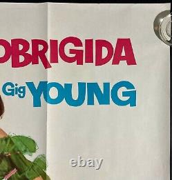 Strange Bedfellows ORIGINAL Quad Movie Poster Rock Hudson Gina Lollobrigida 1965