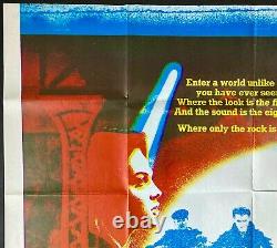 Streets of Fire ORIGINAL Quad Movie Poster Michael Pare William Dafoe 1984